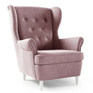 Fotel 190 VICTORIA Rózsaszín