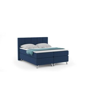 ATLANTIC Kárpitozott ágy 180x200cm kék