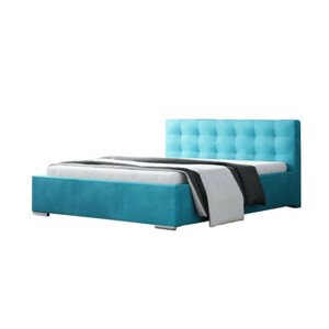DIANA kárpitozott ágy (kék) 180x200 cm