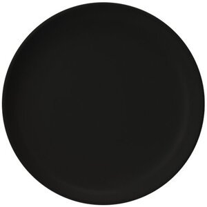 Allier kőagyag tányér, fekete, 27 x 2,5 cm