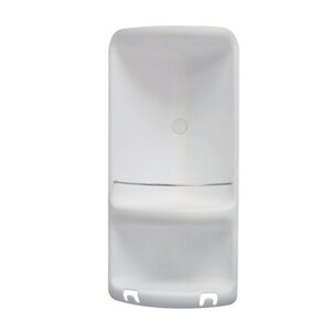 GEDY 7080 CAESAR kétszintes sarokpolc zuhanyzóhoz22,6 x 47,3 x 16 cm, ABS műanyagból, fehér színben