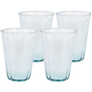 Újrahasznosított üveg pohárkészlet 400 ml, 4 db