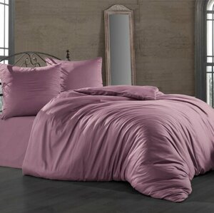 Szatén ágynemű, fáradt rózsaszín, 220 x 200 cm, 2 db 70 x 90 cm, 220 x 200 cm, 2 db 70 x 90 cm